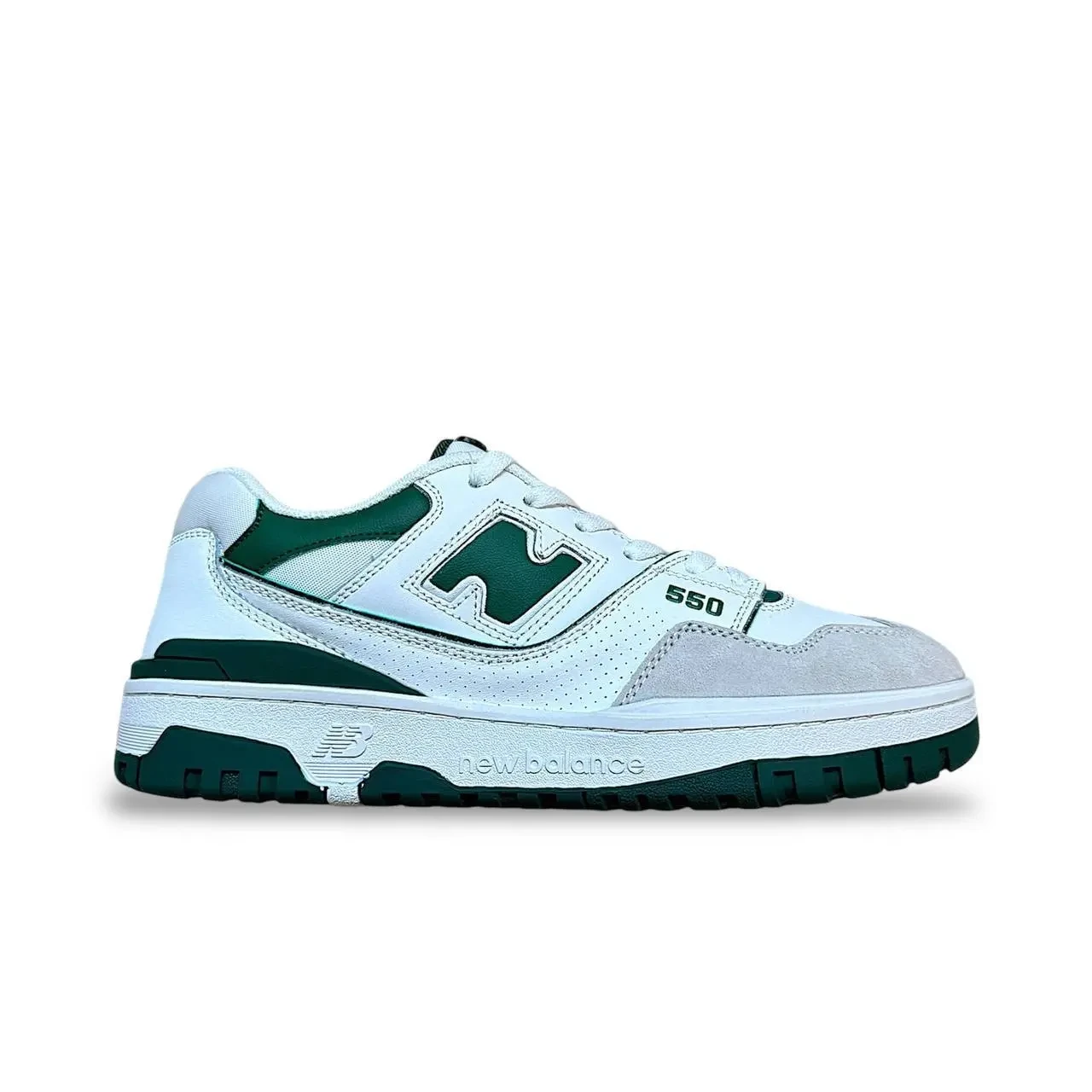 Кроссовки New Balance 550 White Green Арт 178 (ALLance 550) 2