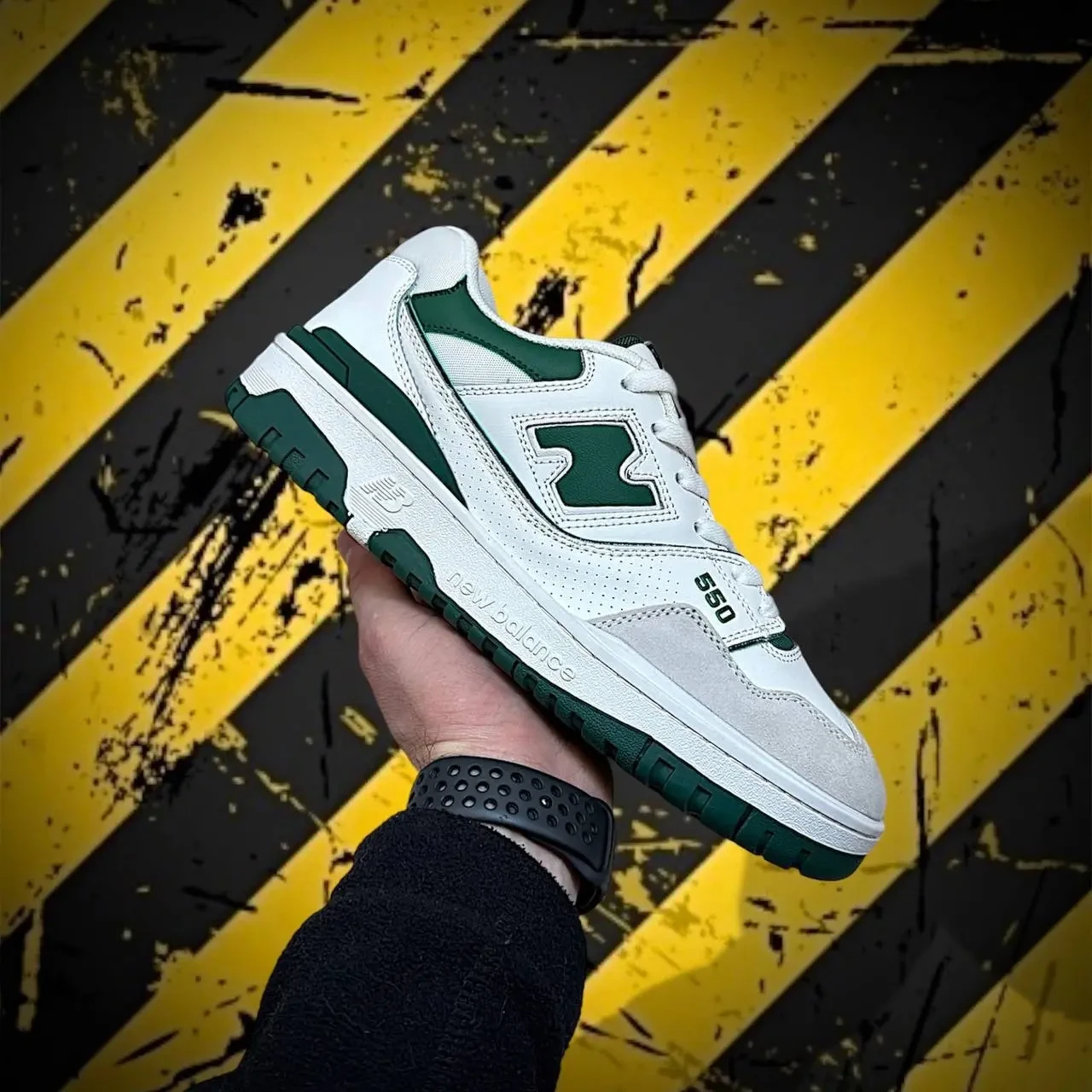 Кроссовки New Balance 550 White Green Арт 178 (ALLance 550) 5