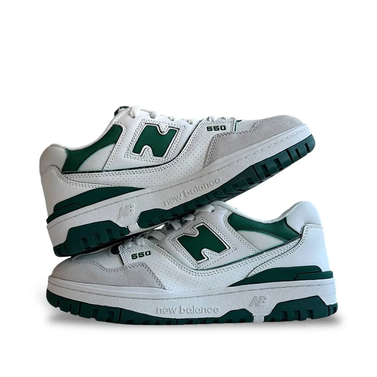 Кроссовки New Balance 550 White Green Арт 178 (ALLance 550) 7