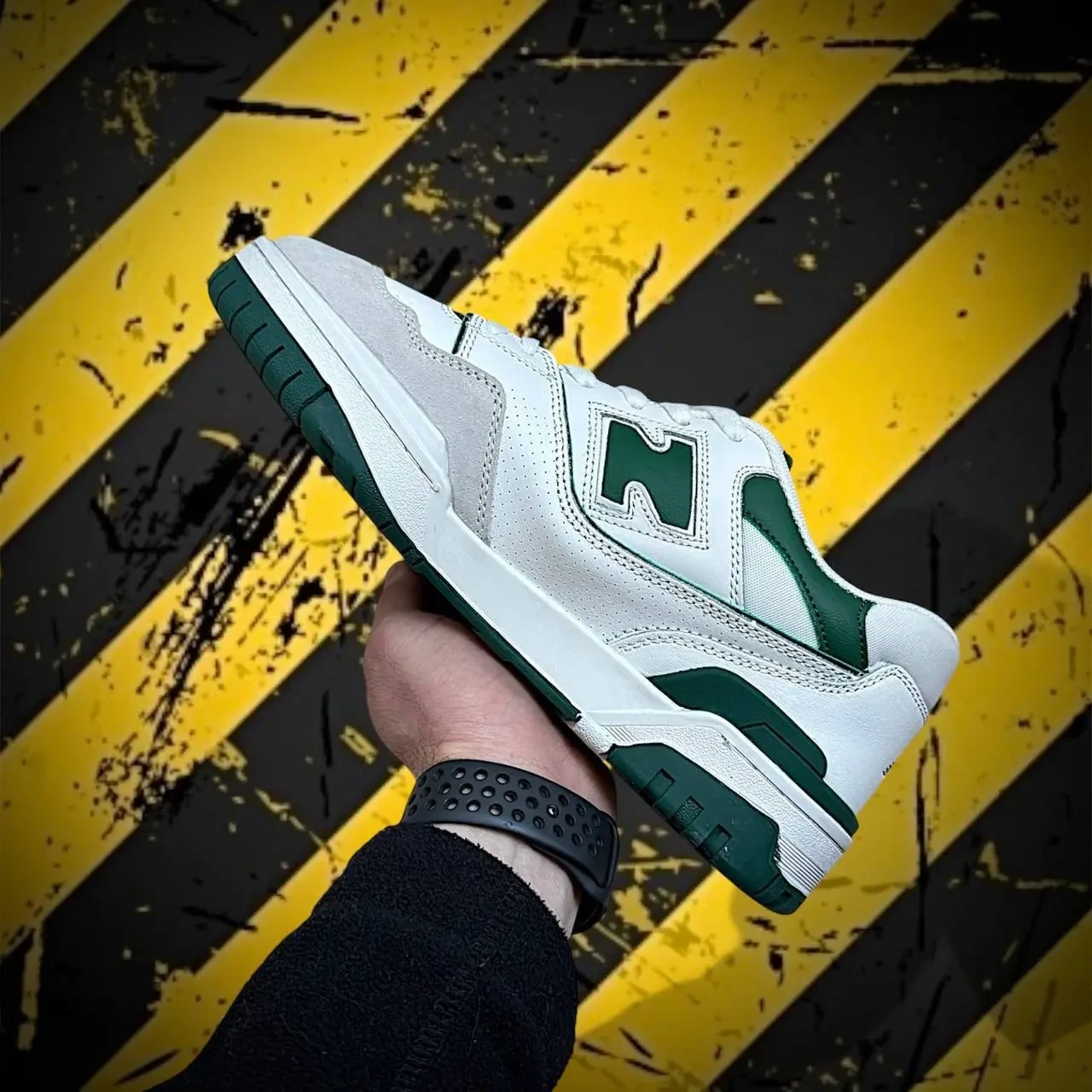 Кроссовки New Balance 550 White Green Арт 178 (ALLance 550) 6