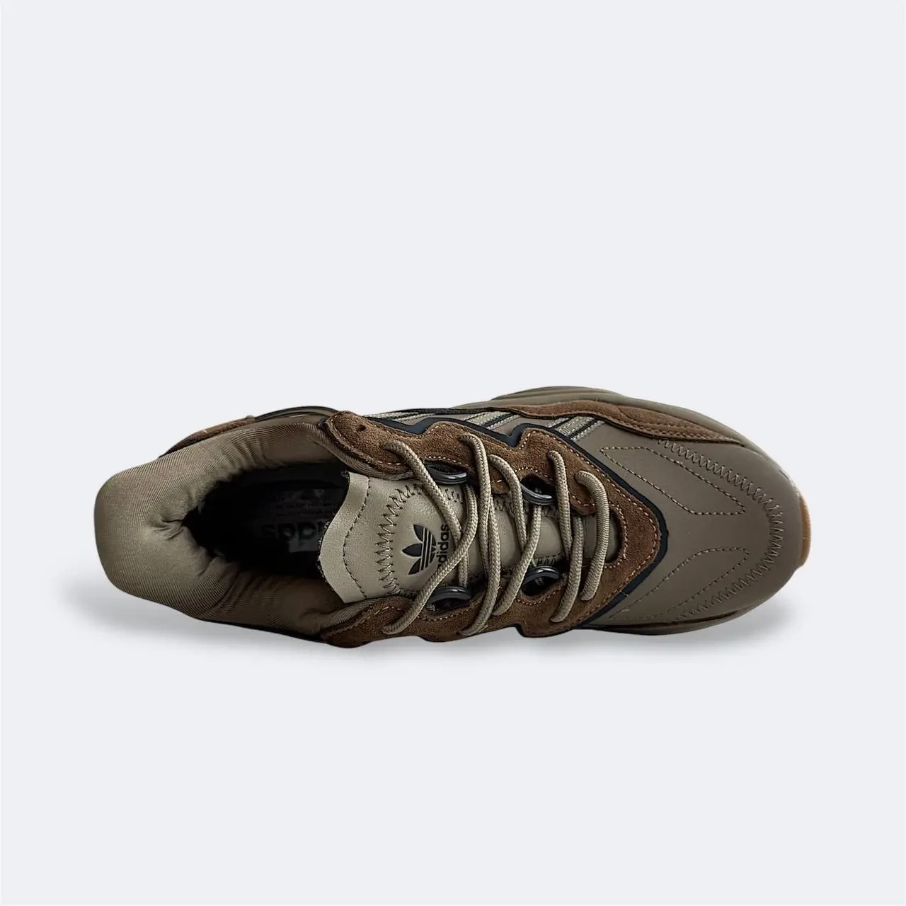 Кросівки Чоловічі Adidas Ozweego Khaki Brown Арт 183 (Адідас Озвіго) 8