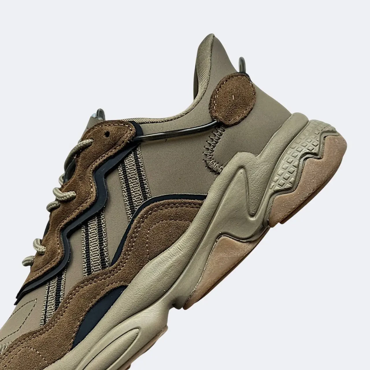 Кросівки Чоловічі Adidas Ozweego Khaki Brown Арт 183 (Адідас Озвіго) 9