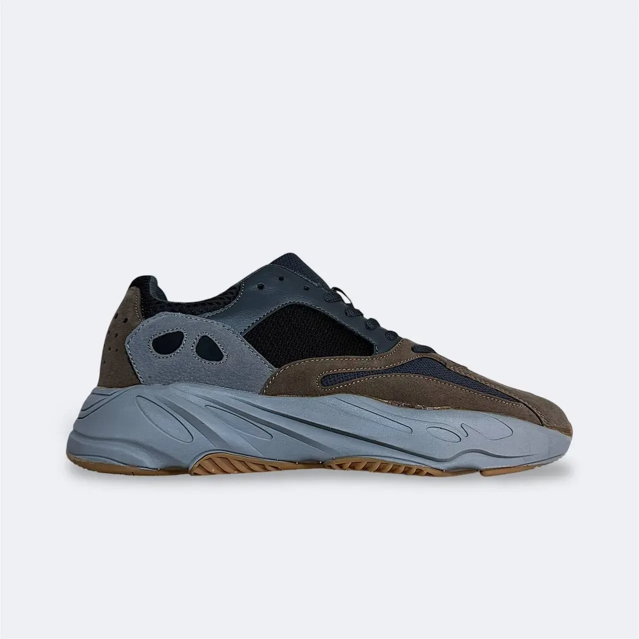 Кросівки Чоловічі Adidas Yeezy Boost 700 Black Brown Gray Арт 184 (Адідас Ізі) 3