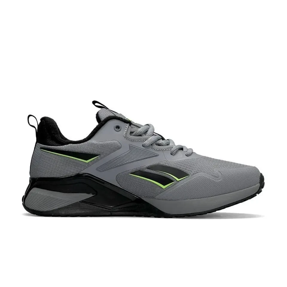 Кросівки Чоловічі Reebok X2 Fleece Light Gray & Black Арт 139 (Рібок Х2) 3