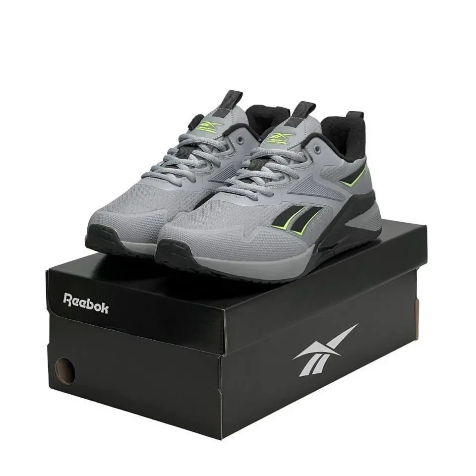 Кросівки Чоловічі Reebok X2 Fleece Light Gray & Black Арт 139 (Рібок Х2) 7
