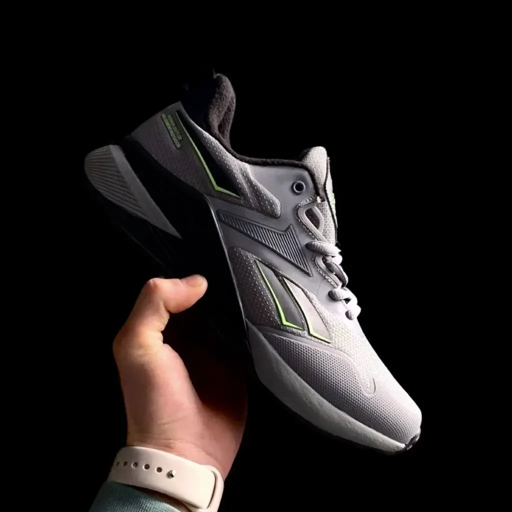 Кросівки Чоловічі Reebok X2 Fleece Light Gray & Black Арт 139 (Рібок Х2) 5
