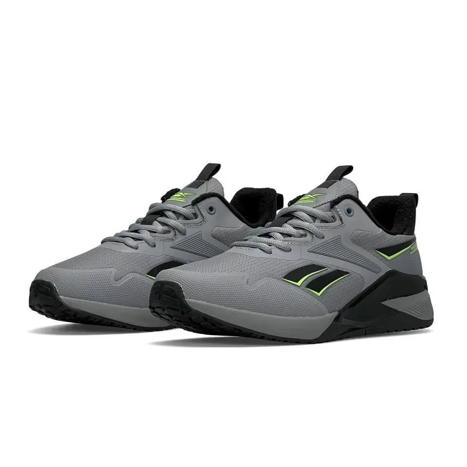Кросівки Чоловічі Reebok X2 Fleece Light Gray & Black Арт 139 (Рібок Х2) 4
