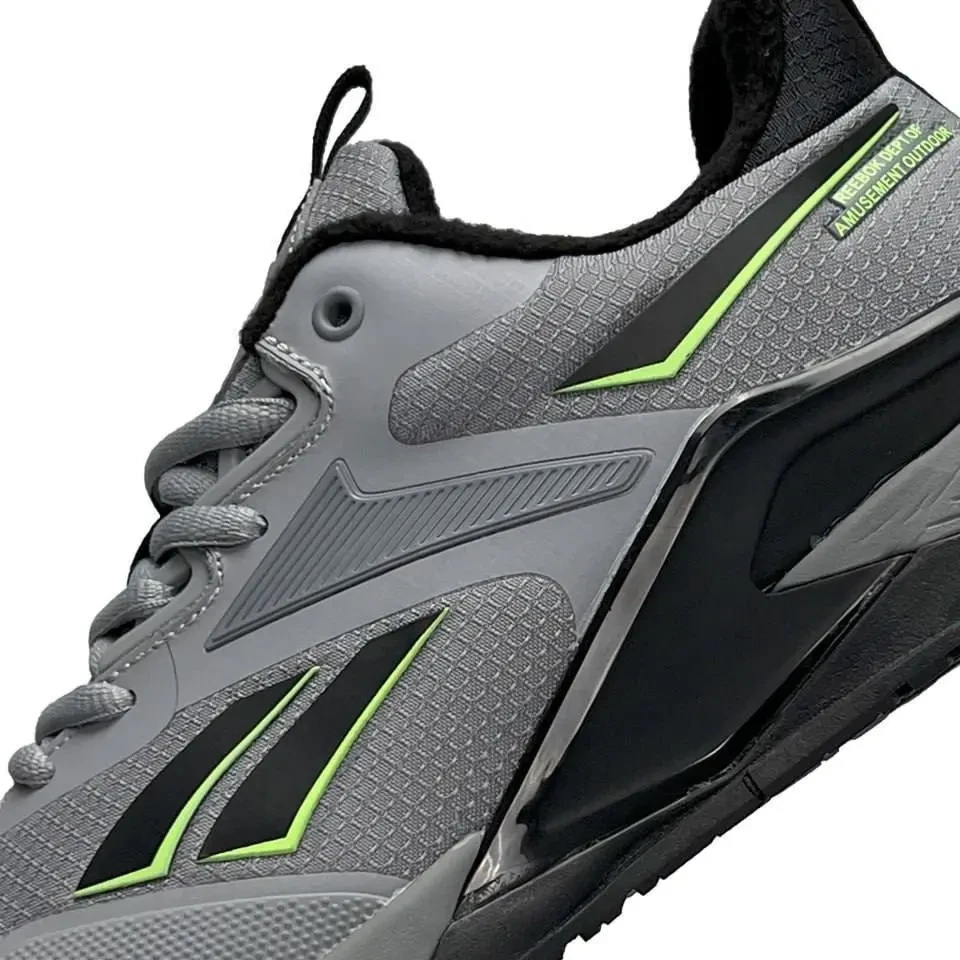 Кросівки Чоловічі Reebok X2 Fleece Light Gray & Black Арт 139 (Рібок Х2) 8