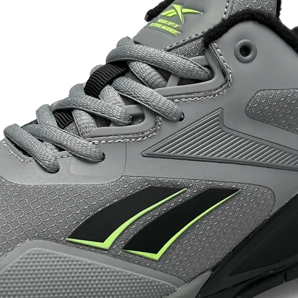 Кросівки Чоловічі Reebok X2 Fleece Light Gray & Black Арт 139 (Рібок Х2) 9