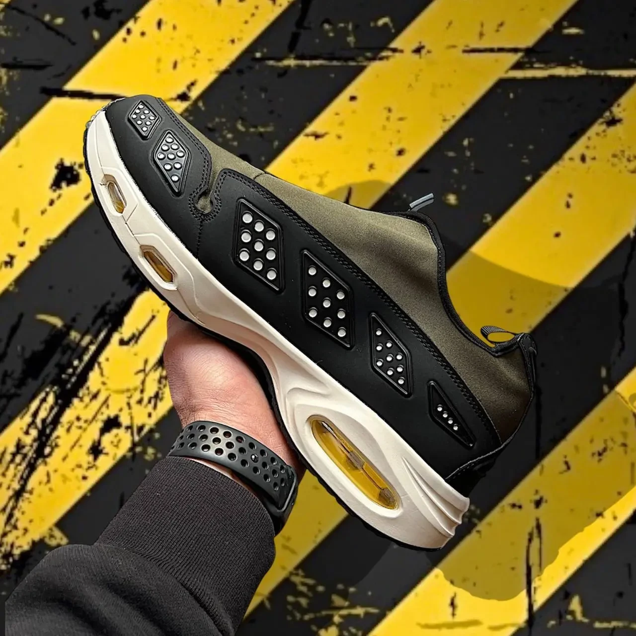 Кросівки Чоловічі Nike Air Max SNDR Termo Khaki Black Арт 189 (Найк Аір Макс СНДР) 4