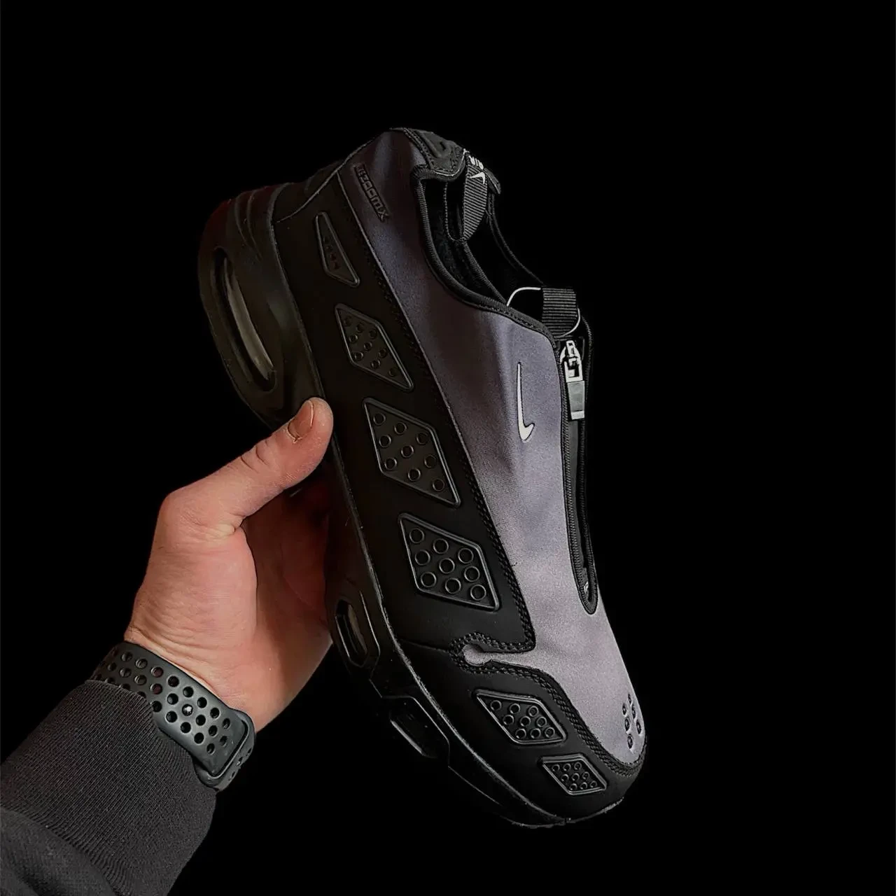 Кросівки Чоловічі Nike Air Max SNDR Termo Gray Black Арт 188 (Найк Аір Макс СНДР) 5