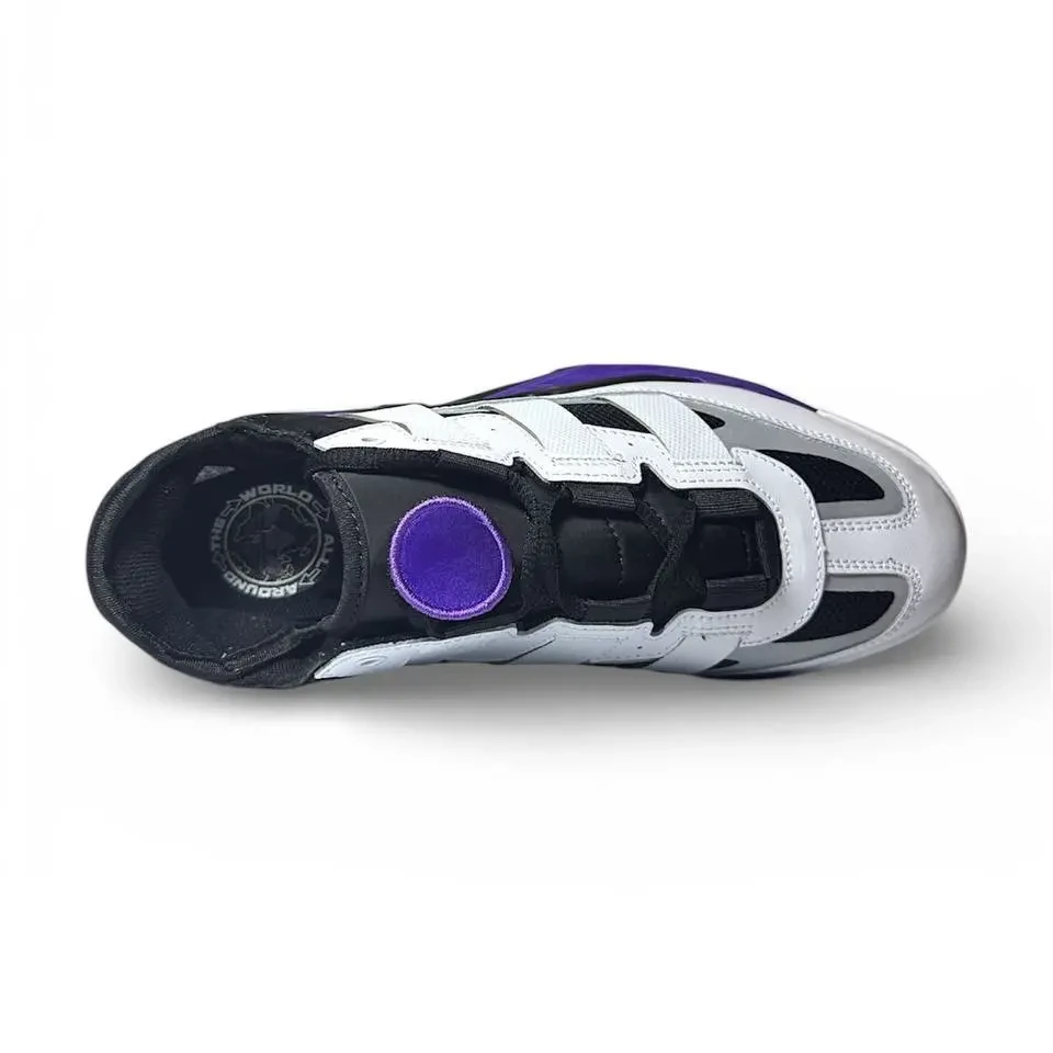 Кросівки Чоловічі Adidas Niteball White Black Violet Арт 192 (Адідас Найтбол, унісекс) 6