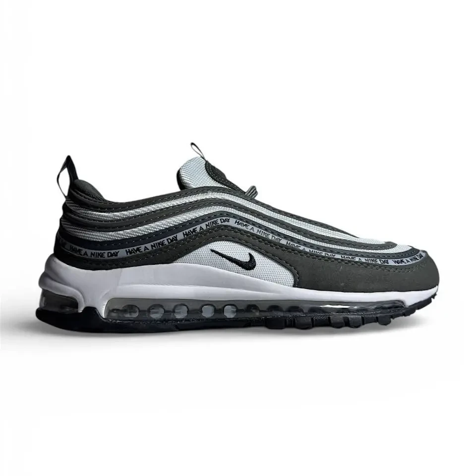 Кросівки Чоловічі Nike Air Max 97 Gray White Арт 193 (Най Аір Макс 97, унісекс) 3