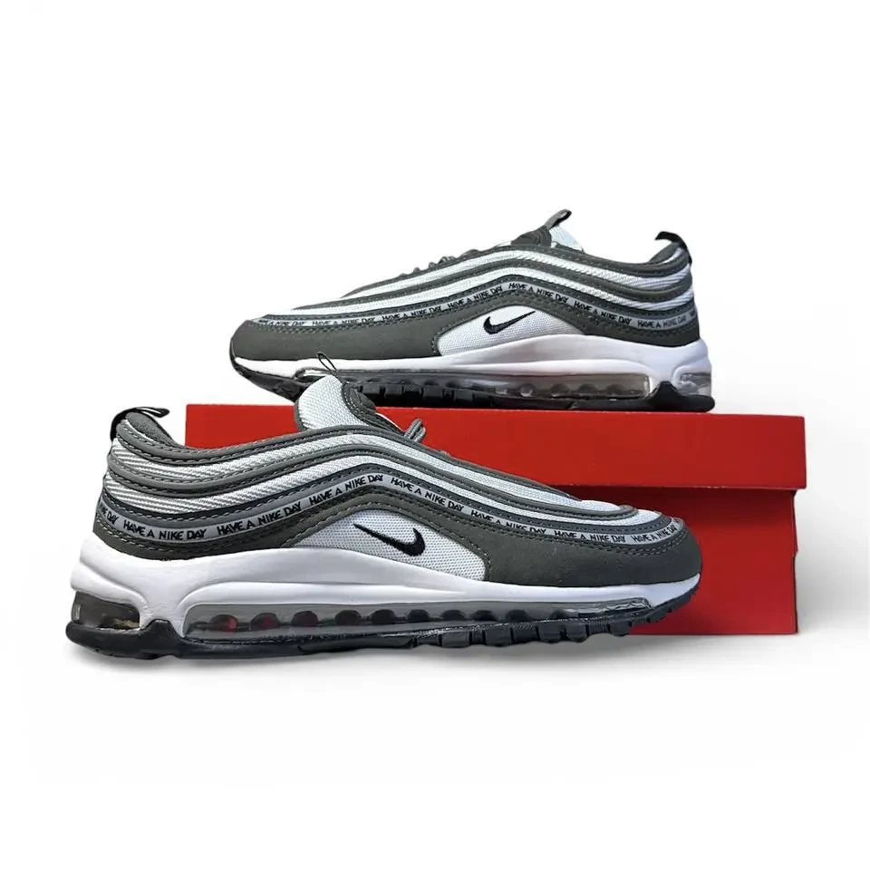 Кросівки Чоловічі Nike Air Max 97 Gray White Арт 193 (Най Аір Макс 97, унісекс) 4