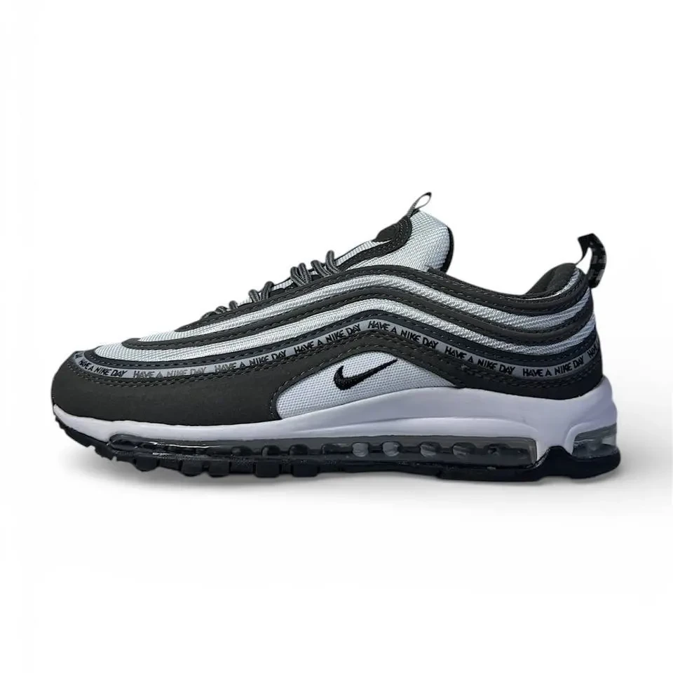 Кросівки Чоловічі Nike Air Max 97 Gray White Арт 193 (Най Аір Макс 97, унісекс)