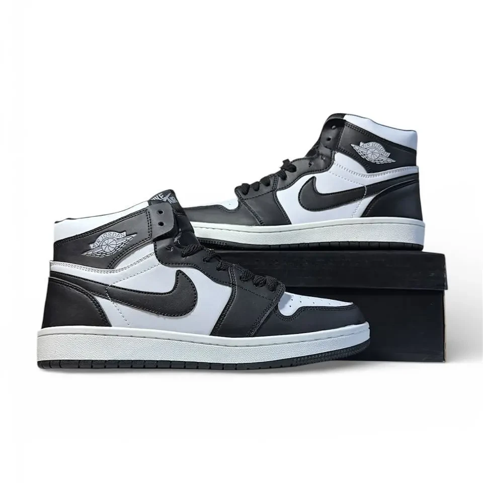 Nike Air Jordan 1 High Black White Арт 194 (Найк Аір Джордан 1, унісекс) 3