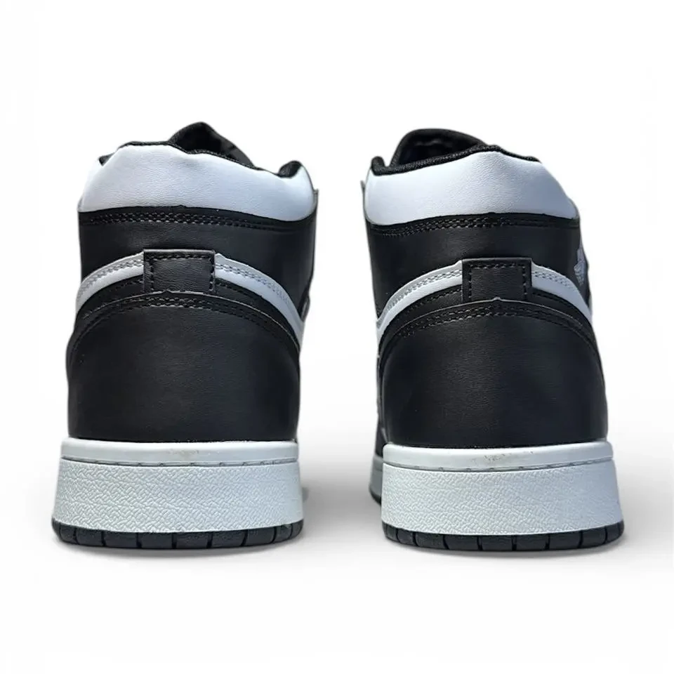 Nike Air Jordan 1 High Black White Арт 194 (Найк Аір Джордан 1, унісекс) 8