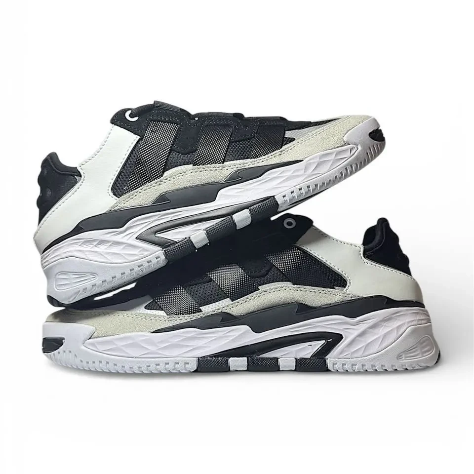 Adidas Niteball Black White Beige, 44 Арт 191 (Адідас Найтбол, унісекс) 7