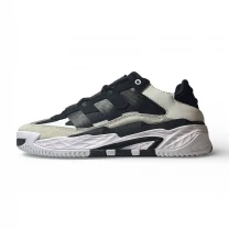 Adidas Niteball Black White Beige, 44 Арт 191 (Адідас Найтбол, унісекс)