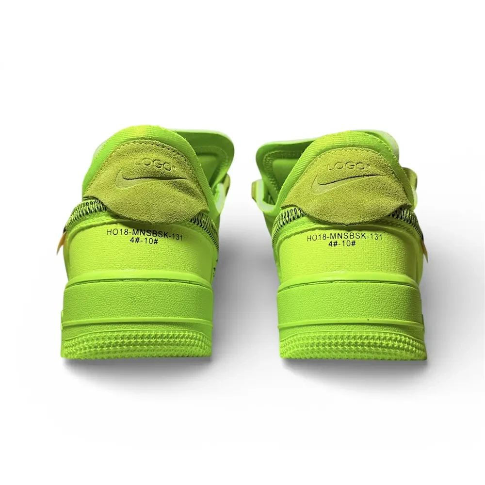Nike Air Force 1 Low Off-White Green Арт 196 ( Най Аір Форс 1, унісекс) 9