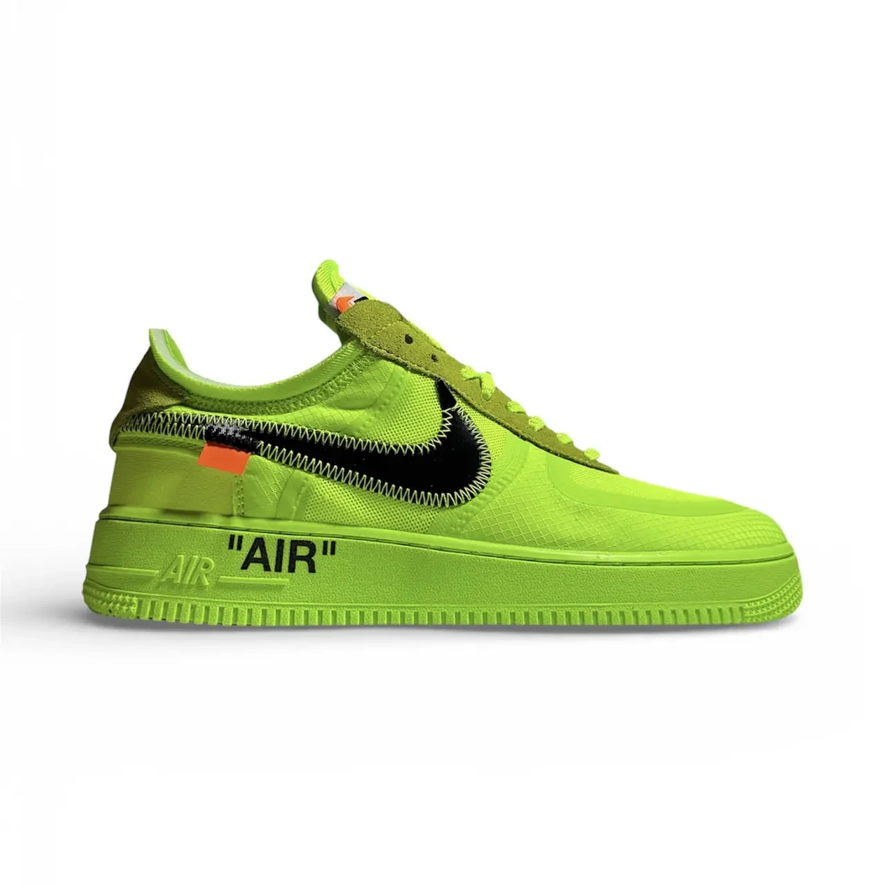 Nike Air Force 1 Low Off-White Green Арт 196 ( Най Аір Форс 1, унісекс) 41 3