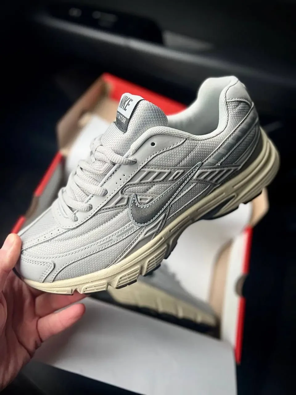 Nike Initiator Light Gray Арт 21676 (Найк Інітіатор, унісекс) 2