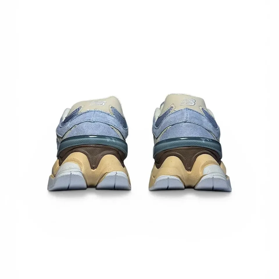 New Balance 9060 Sea Blue White Beige Арт 200 (Нью Беленс 9060, унісекс) 9