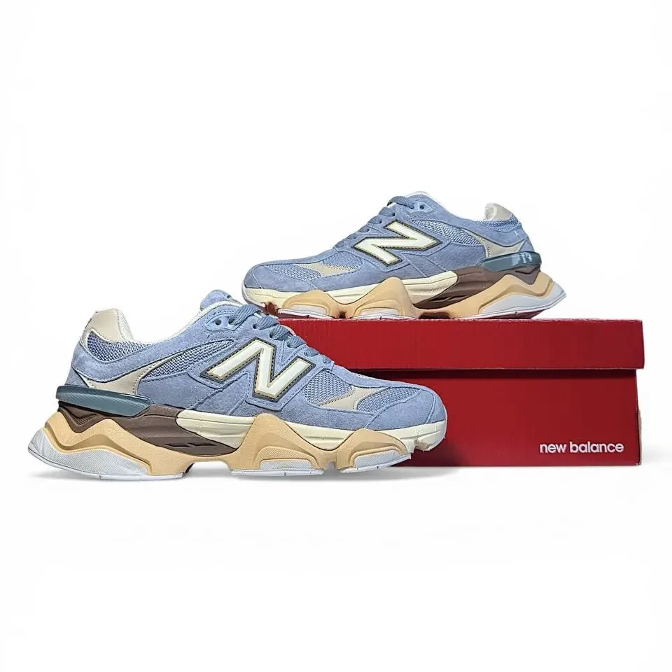 New Balance 9060 Sea Blue White Beige Арт 200 (Нью Беленс 9060, унісекс) 6