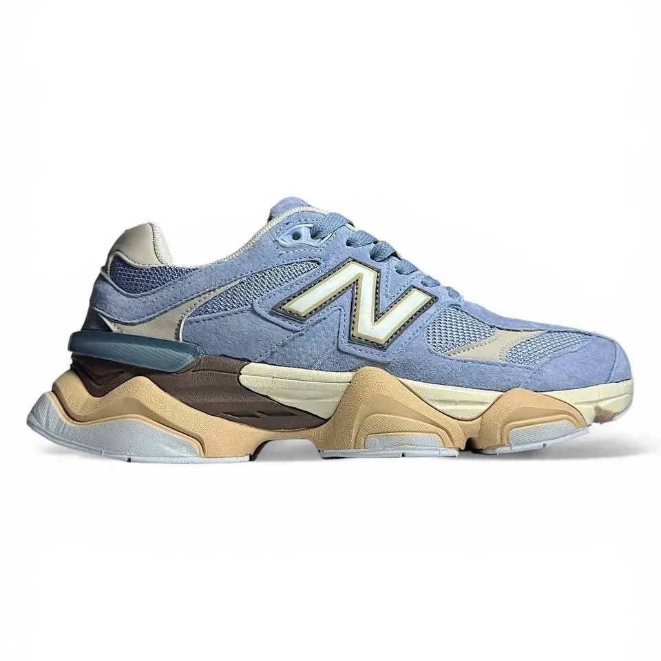 New Balance 9060 Sea Blue White Beige Арт 200 (Нью Беленс 9060, унісекс) 3