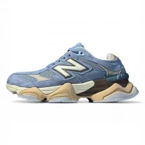 New Balance 9060 Sea Blue White Beige Арт 200 (Нью Беленс 9060, унісекс)