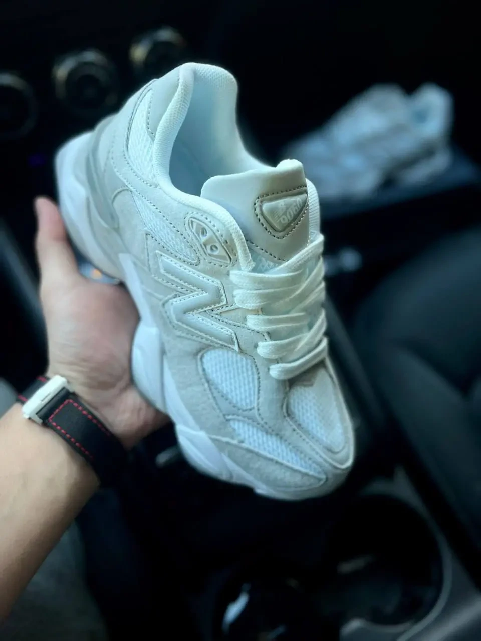 New Balance 9060 Light Gray White Арт 21692 (Нью Беленс, унісекс) 2