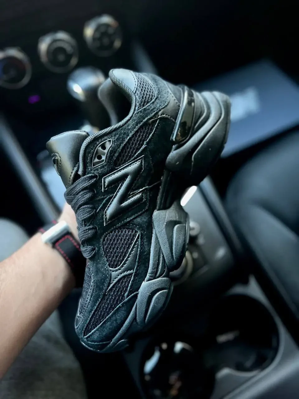 New Balance 9060 All Black Арт 21696 (Нью Беленс 9060, унісекс) 7