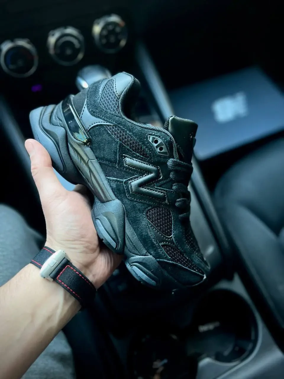 New Balance 9060 All Black Арт 21696 (Нью Беленс 9060, унісекс) 4
