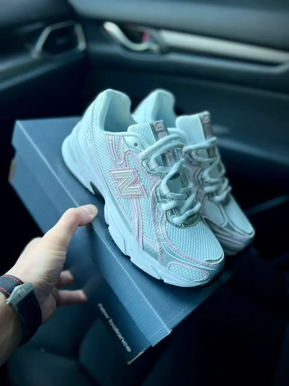 New Balance 740 White Pink Арт 21703 (Нью Беленс 740, унісекс) 6