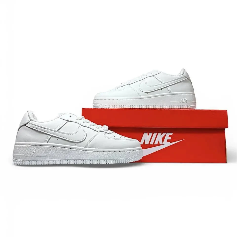 Nike Air Force 1 Low All White Арт 203 (Найк Аір Форс 1, унісекс) 6