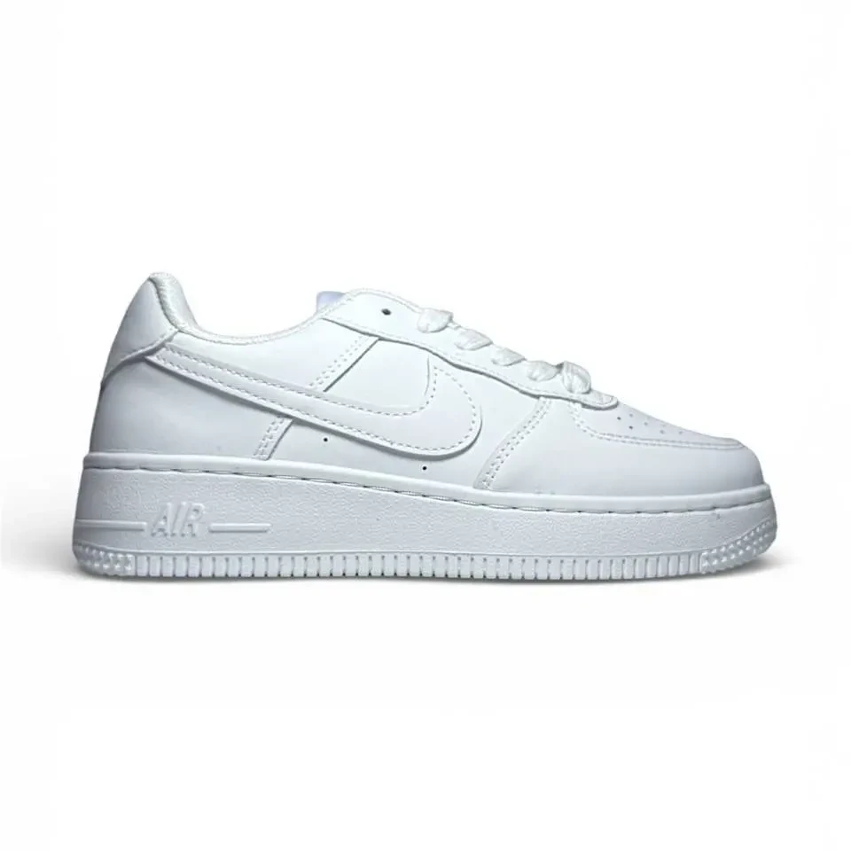 Nike Air Force 1 Low All White Арт 203 (Найк Аір Форс 1, унісекс) 3