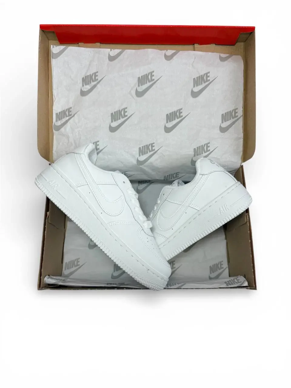Nike Air Force 1 Low All White Арт 203 (Найк Аір Форс 1, унісекс) 5