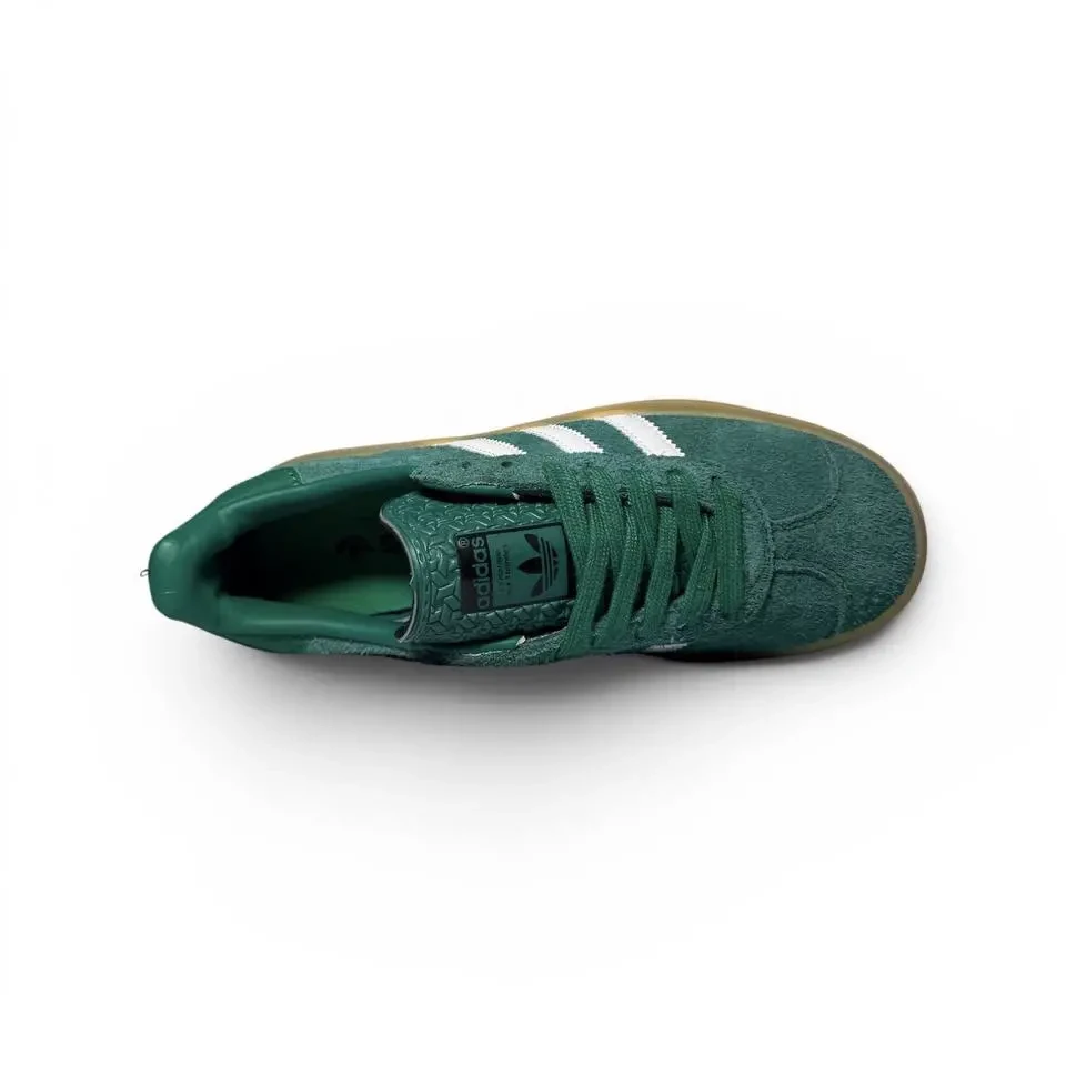 Кроссовки Женские Adidas Gazelle Green White Арт 210 (Адидас Газель, унисекс) 9