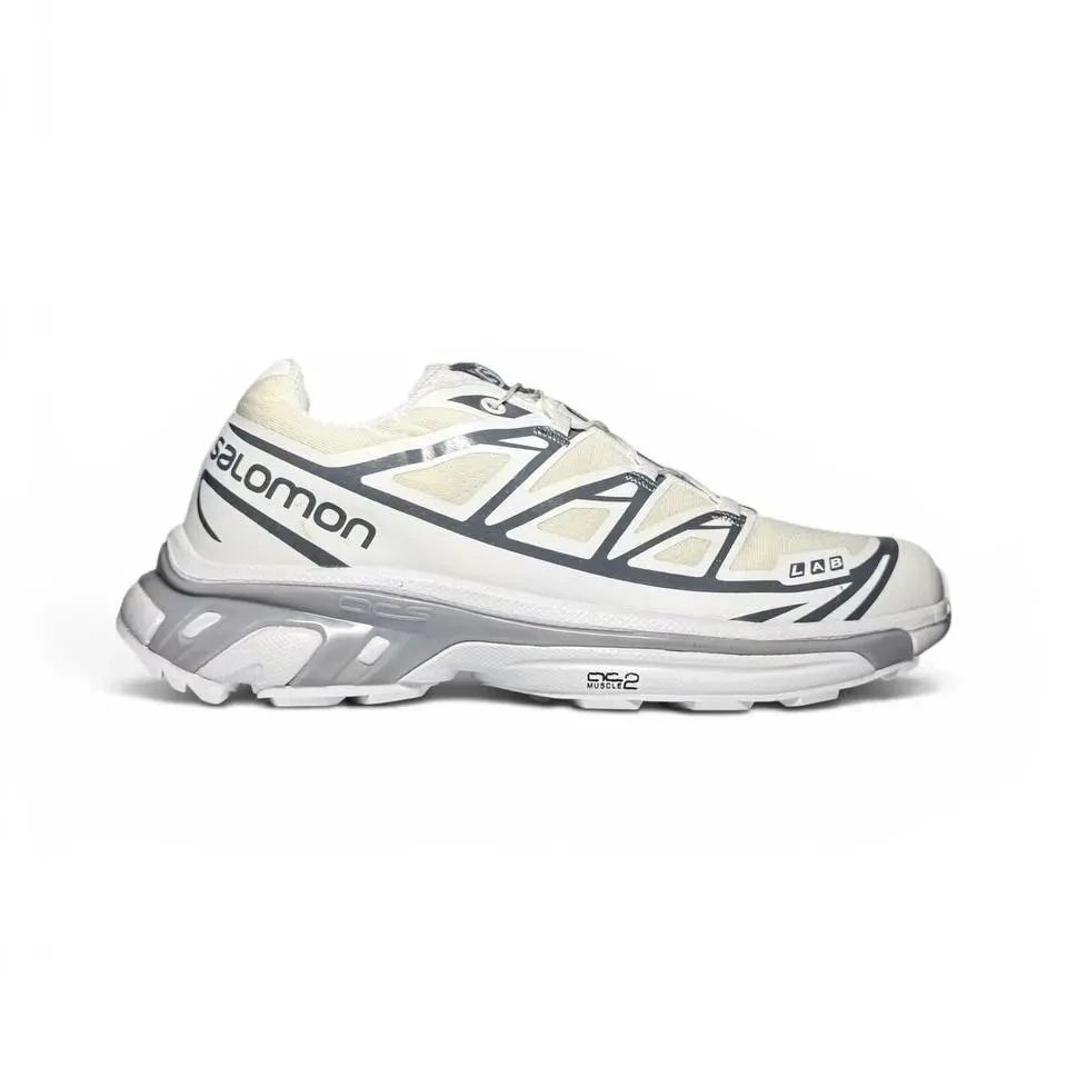 Salomon XT-6 S-LAB Soft Ground Beige White Gray Арт 212 (Саломон ХТ-6, унисекс) 3