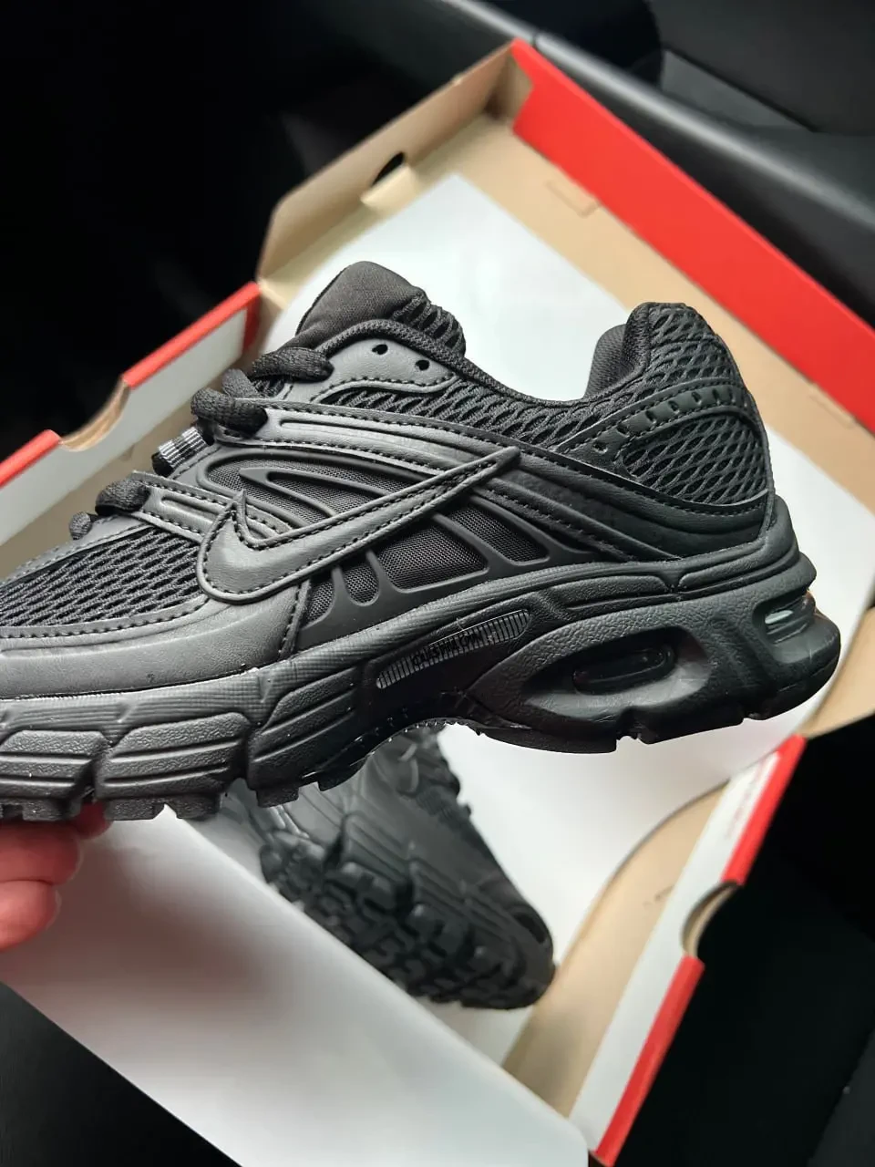 Кроссовки Nike Air Max Moto 2k All Black Арт 21717 (Найк Аир Макс Мото 2к, унисекс) 8