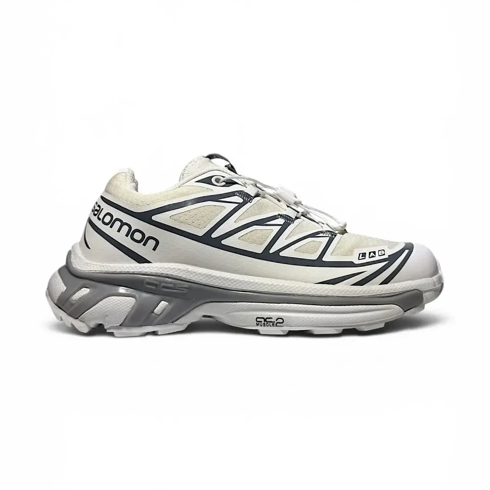 Кроссовки Женские Salomon XT-6 S-LAB Soft Ground Beige White Gray Арт 219 (Саломон ХТ-6, унисекс) 39 3
