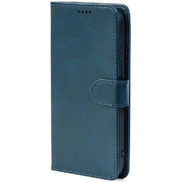 Чохол-книжка Crazy Horse Clasic для Xiaomi Redmi Note 15 5G/Poco M8 5G Dark Blue (Front)