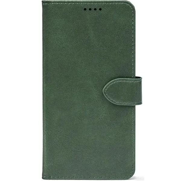 Чохол-книжка Crazy Horse Clasic для Xiaomi Redmi Note 15 5G/Poco M8 5G Dark Green (Front)