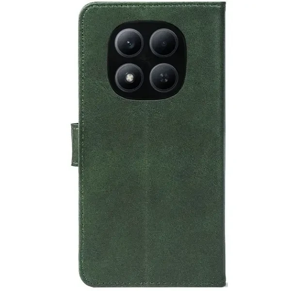 Чохол-книжка Crazy Horse Clasic для Xiaomi Redmi Note 15 5G/Poco M8 5G Dark Green (Front) 2