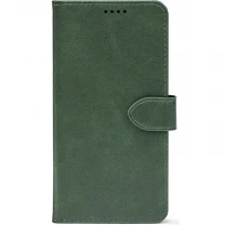 Чохол-книжка Crazy Horse Clasic для Xiaomi Redmi Note 15 5G/Poco M8 5G Dark Green (Front)