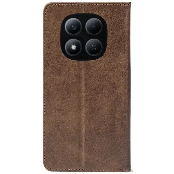 Чохол-книжка Crazy Horse Clasic для Xiaomi Redmi Note 15 5G/Poco M8 5G Brown (Strong) 2