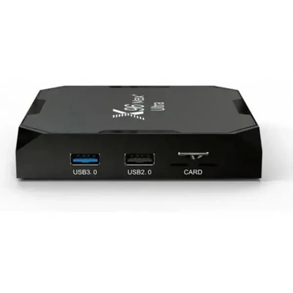 Vontar ТВ-приставка Smart TV X96 MAX+ Ultra 4/64GB Android TV (905x4) Black 4