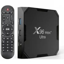 Vontar ТВ-приставка Smart TV X96 MAX+ Ultra 4/64GB Android TV (905x4) Black