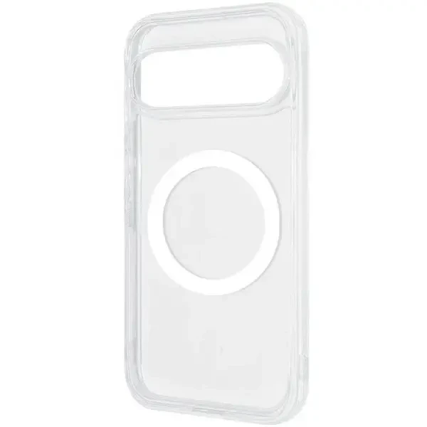 Чохол WAVE Clear Case (PC+TPU) with Magnetic Ring для Google Pixel 10/Pixel 10 Pro Прозорий