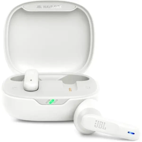 Bluetooth-гарнітура JBL Wave Flex White (JBLWFLEXWHT) EU